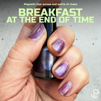 Image 1 of BREAKFAST at the END of TIME - Handcrafted Magnetic Nail Polish only from Doom Loop