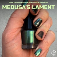 Image 1 of MEDUSA'S LAMENT - Handcrafted Indie Nail Polish only from Doom Loop