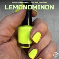 Image 1 of LEMONOMINON - Handcrafted Indie Nail Polish only from Doom Loop