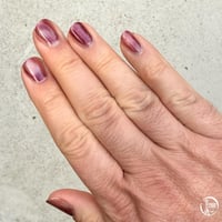 Image 2 of SUGARPLUM SCARY - Handcrafted Magnetic Nail Polish only from Doom Loop