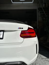 Image 4 of BMW M2 F87 Rear Tail Light Tint Overlays 