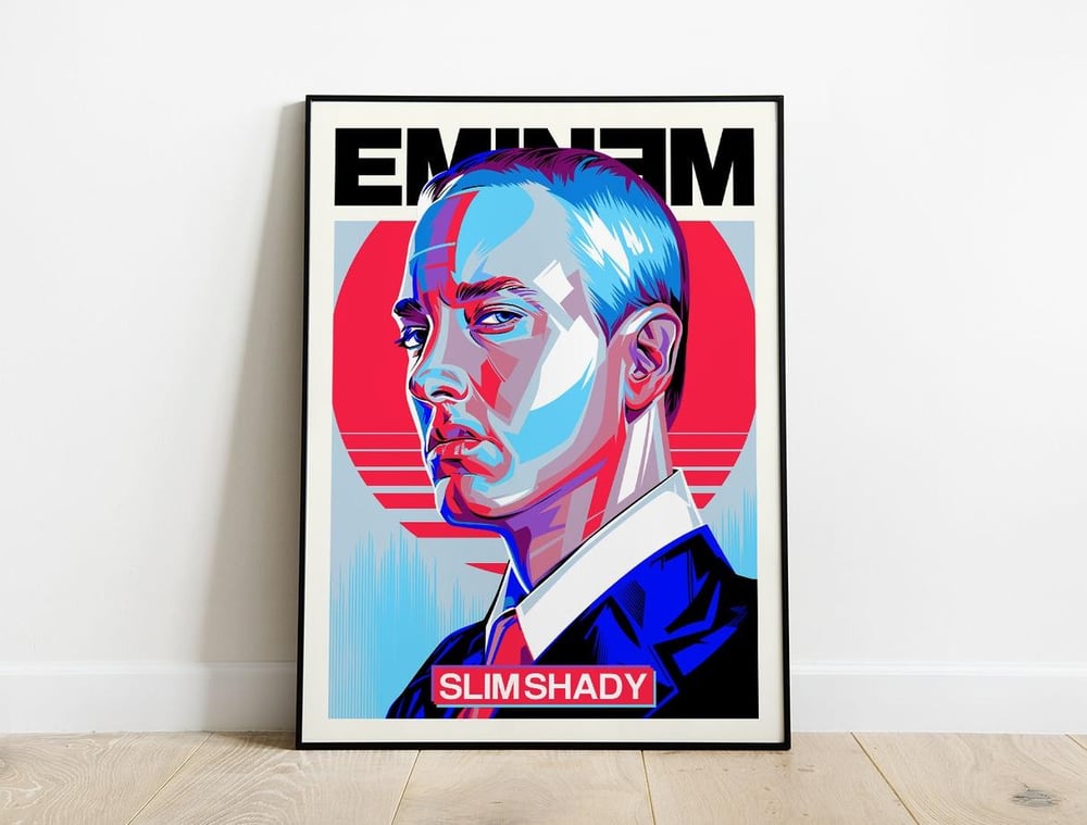 Eminem - Rap Hip Hop Modern Music Poster No.2