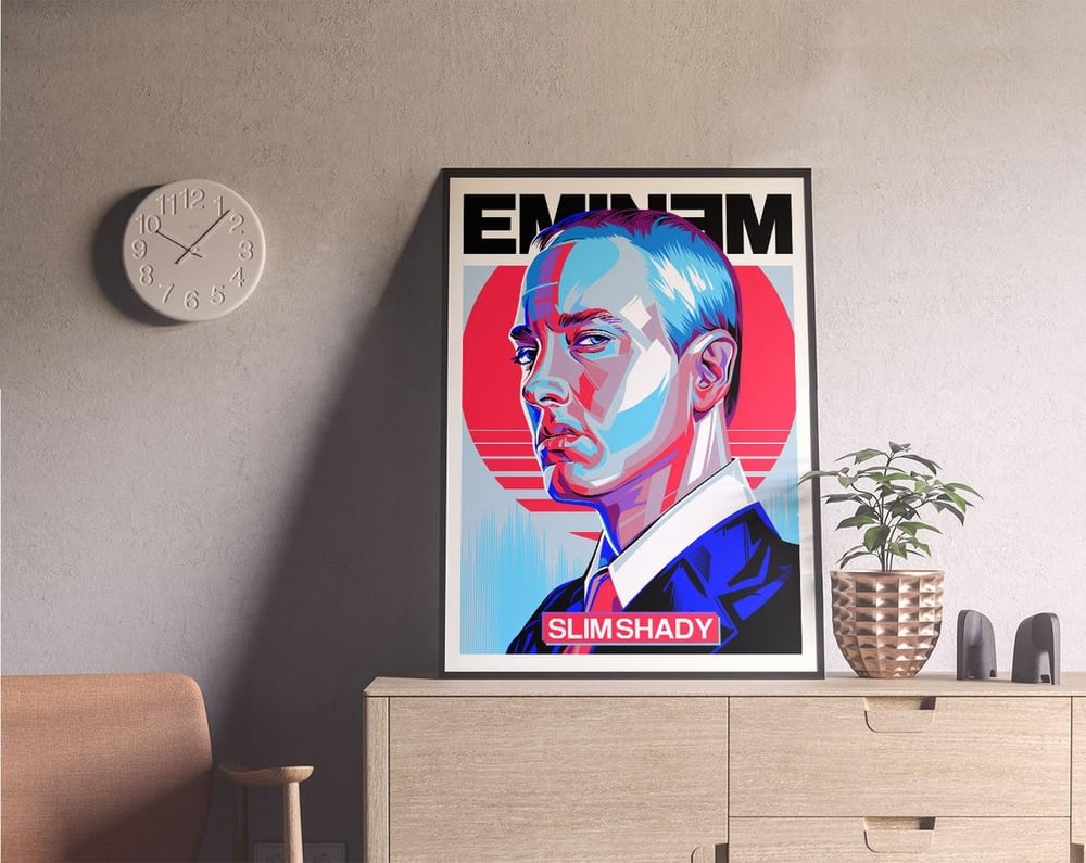 Eminem - Rap Hip Hop Modern Music Poster No.2