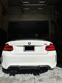 Image 7 of BMW M2 F87 Rear Tail Light Tint Overlays 