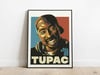 2Pac - Tupac Shakur - Rap Hip Hop Modern Music Poster