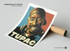 2Pac - Tupac Shakur - Rap Hip Hop Modern Music Poster