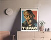 2Pac - Tupac Shakur - Rap Hip Hop Modern Music Poster
