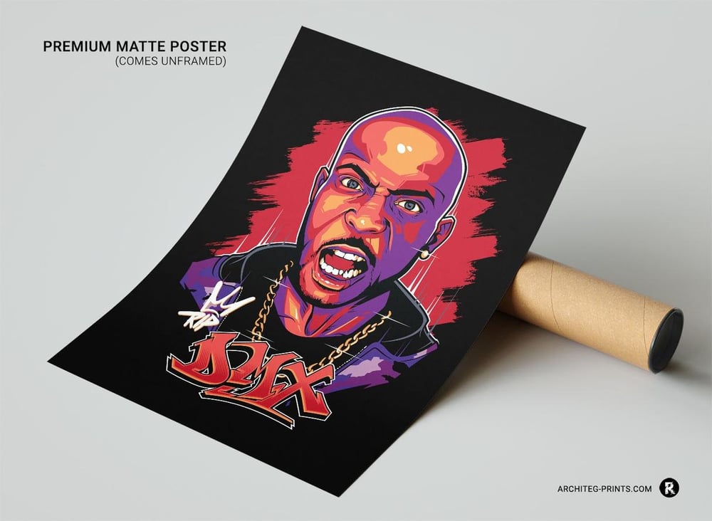 DMX - Rap Hip Hop Modern Music Poster