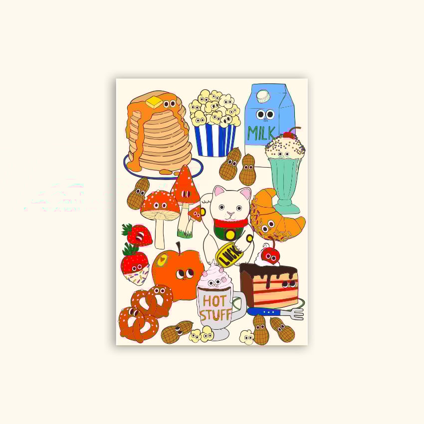 Image of A6 - FUNNY BREAKFAST