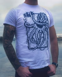 Image 1 of KRAKEN ABYSSAL // T-shirt blanc