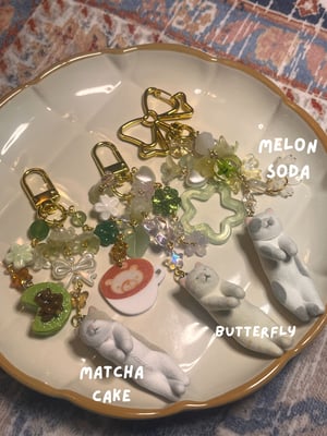 Image of Sleepy Cat Keychains
