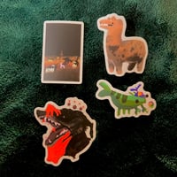 Image 1 of Transparent Matte Stickers