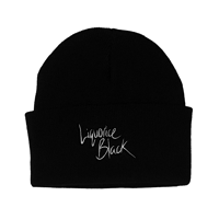 Liquorice Black Signature Beanie