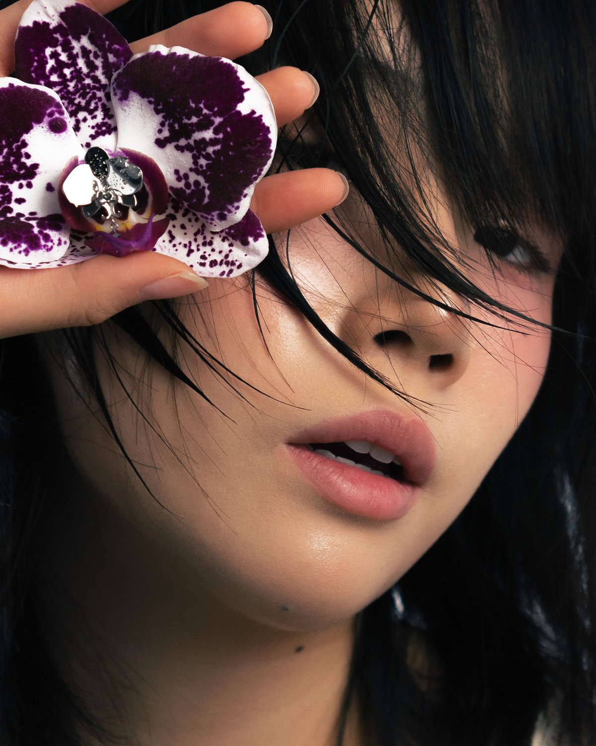 Image of Orchid Earrings 兰花