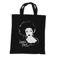 Liquorice Black Tote Bag