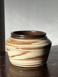 Image 1 of Marbled & Copper Pot 