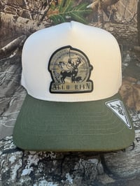 Image 1 of Algo Bien Logo - Natural/Olive Green (Green Camo) 