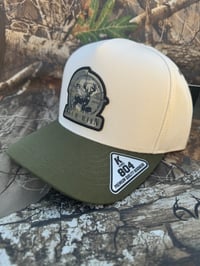 Image 3 of Algo Bien Logo - Natural/Olive Green (Green Camo) 
