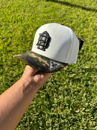 Image 3 of AB Monogram Logo - Natural/Green Camo 