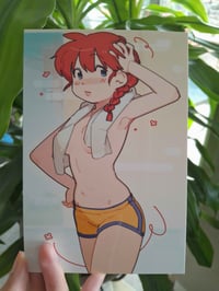 Image 1 of ranma postcard+sticker