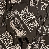 Image 2 of BLACK LAGOON ROOM Logo T-Shirt, Patch & Sticker Discounted Bundle