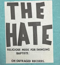 The Hate - 1978 record flyer