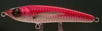 Image 1 of 40g- Red, White Belly, Silver Wing Floating Stick Bait