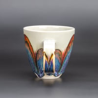 Image 2 of Blue Rainbow/Rust Arches - Tall Mug