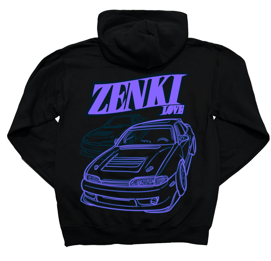 Image of Zenki Love Blues HOODIE (Limit:50)