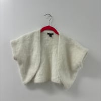 Image 1 of angora blend bolero 