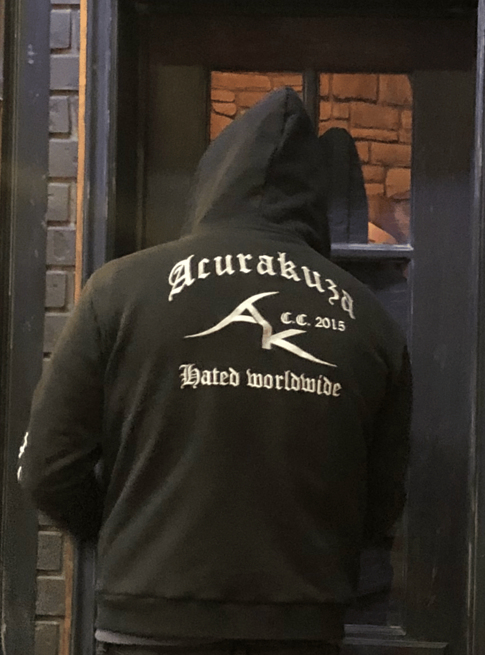 Image of Hated Worldwide Zip-Up Hoodie