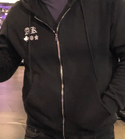 Image of Hated Worldwide Zip-Up Hoodie