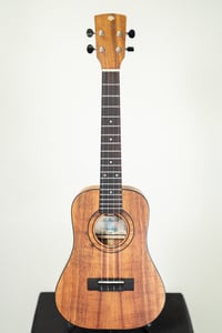 Image 1 of Windward Ukuleles Custom Koa & Mahogany Tenor Bellshape #2