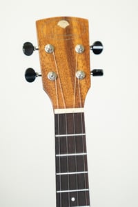 Image 4 of Windward Ukuleles Custom Koa & Mahogany Tenor Bellshape #2