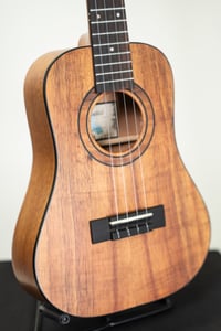 Image 3 of Windward Ukuleles Custom Koa & Mahogany Tenor Bellshape #2