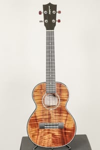 Image 1 of Kamaka HF-3D2 Deluxe 2 Curly Koa Tenor #240174