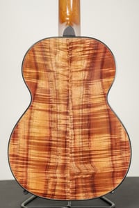 Image 6 of Kamaka HF-3D2 Deluxe 2 Curly Koa Tenor #240174