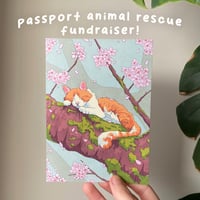 Image 1 of Cat Rescue Fundraiser Print