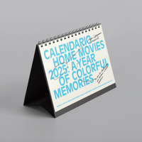 Image 2 of Calendario illustrato Home Movies 2025