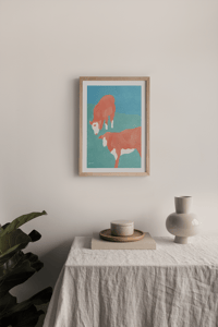Image 1 of Two Bubblegum Cows