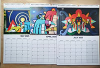 Image 2 of 3rdEye Graffiti Art Calendar 2025