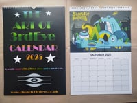 Image 4 of 3rdEye Graffiti Art Calendar 2025