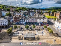 Aerial image of Guildford Square - Isle of Bute