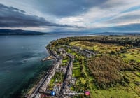 Aerial image of Port Bannatyne 