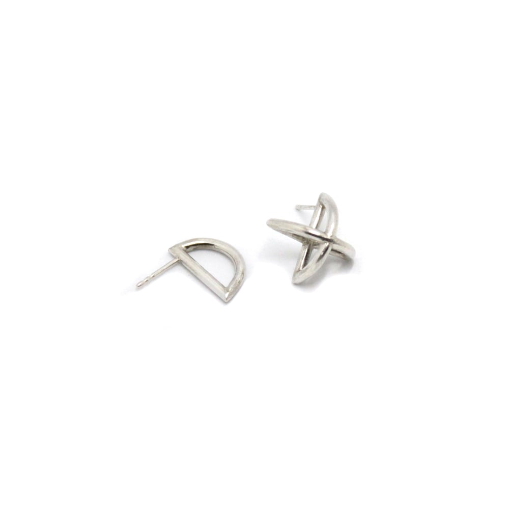 Image of CAGE EAR STUDS