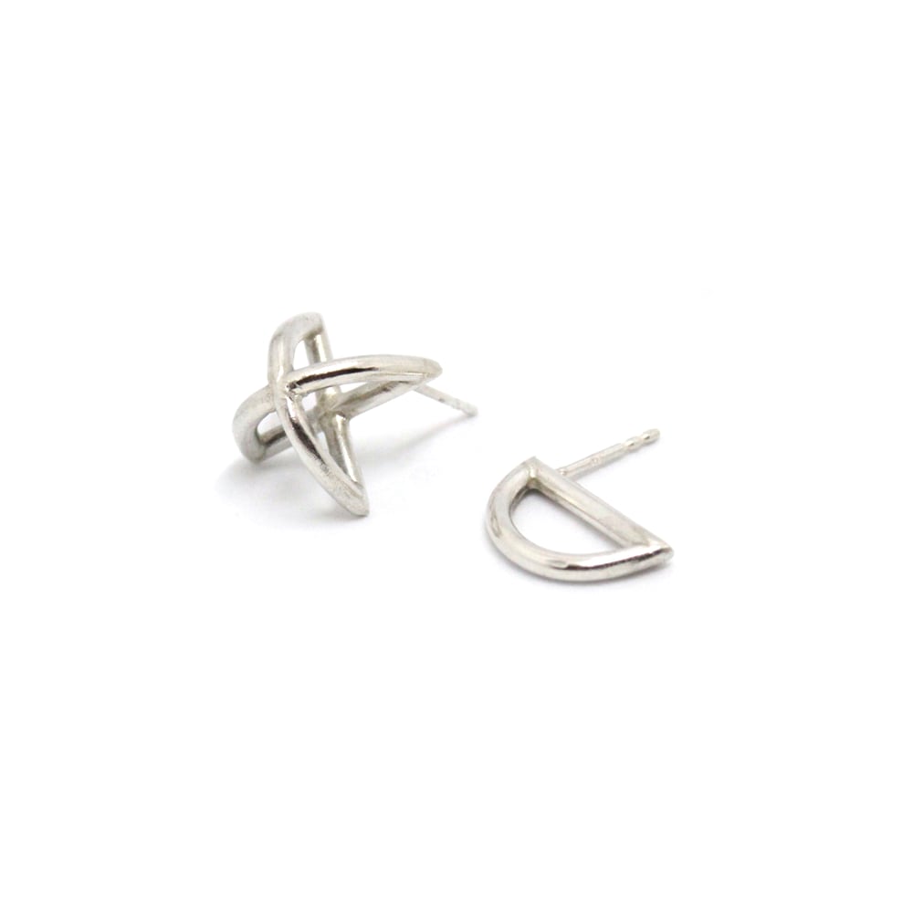 Image of CAGE EAR STUDS