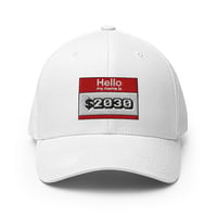 Image 1 of "HELLO" Flex-Fit twill cap