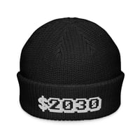 Image 1 of "$2030" fisherman's beanie