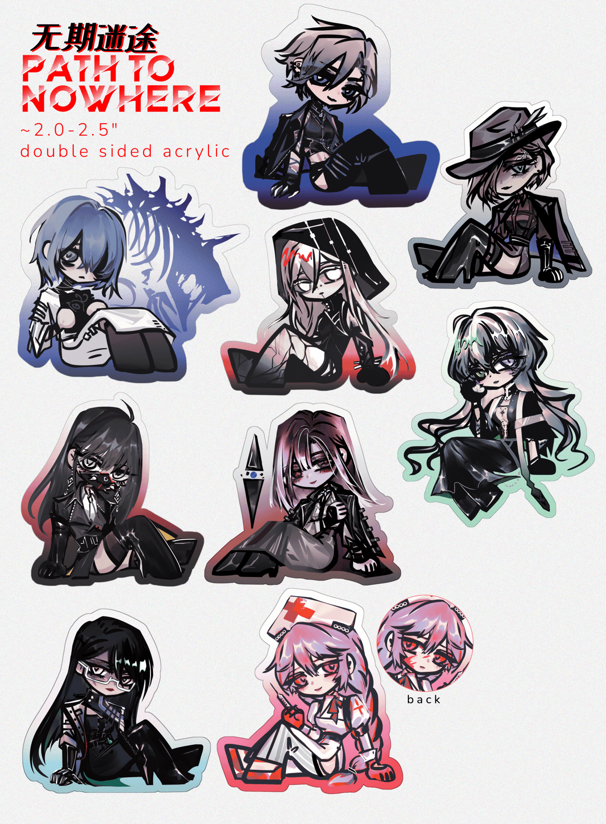 Image of path to nowhere charms