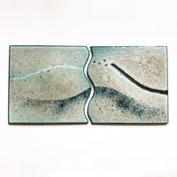 Image 1 of Amber Rectangle Coaster Set